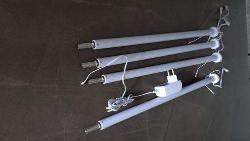 Somfy RTS motoren, Doe-het-zelf en Verbouw, Rolluiken, Zo goed als nieuw, Minder dan 100 cm, Minder dan 100 cm, Wit, Elektrische bediening