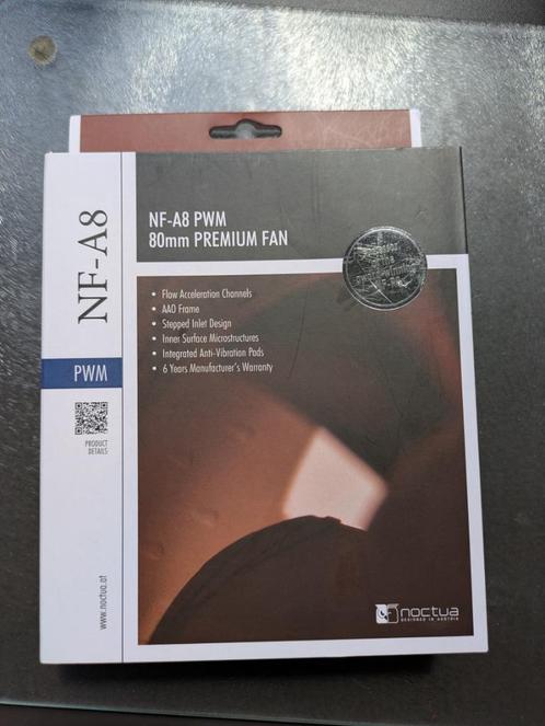 Noctua NF-A8, Computers en Software, Computerkoelers, Nieuw, Luchtkoeling, Ophalen of Verzenden