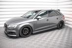 Race Voorlip Sideskirt diffuser Audi S3 8V sportback 16-19, Ophalen of Verzenden