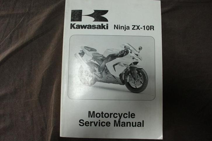 Kawasaki ZX-10R Ninja 2004 2005 service manual ZX1000 C1 C2, Motoren, Handleidingen en Instructieboekjes, Kawasaki, Ophalen of Verzenden