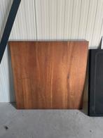 Stevig houten tafelblad, Ophalen of Verzenden, Zo goed als nieuw, Rechthoekig, 100 tot 150 cm