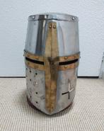 Replica middeleeuwse kruisvaarders helm, Ophalen, Gebruikt, Handschoenen, Hoed of Pet