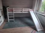 Halfhoogslaper met glijbaan kinderbed glijbaanbed, Ophalen, Gebruikt, 90 cm, Eenpersoons