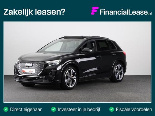 Audi Q4 e-tron 40 Launch edition S Competition 77 kWh 204pk, Auto's, Audi, Bedrijf, Lease, Financial lease, Q4 e-tron, ABS, Achteruitrijcamera