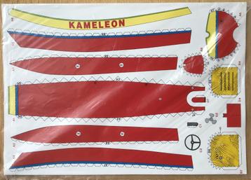Bouwplaat Kameleon - NIEUW beschikbaar voor biedingen