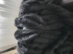 Lange  imitatie bontjas., Kleding | Dames, Jassen | Winter, Ophalen of Verzenden, Zo goed als nieuw, Zwart