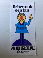 Sticker Adria caravans, Verzenden, Zo goed als nieuw, Merk