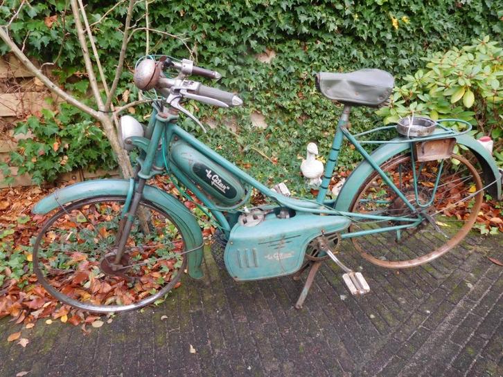 Le Gitan bromfiets met VAP motor, Fietsen en Brommers, Brommers | Oldtimers, Overige merken, Maximaal 45 km/u, Ophalen