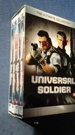4x DVD Universal soldier 'the ultimate collection', Ophalen, Vanaf 16 jaar, Zo goed als nieuw, Boxset