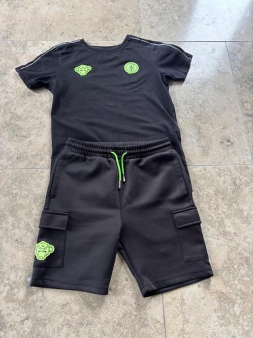 Zwarte set van Black Bananas maat 152/164, Kinderen en Baby's, Kinderkleding | Maat 152, Zo goed als nieuw, Jongen of Meisje, Setje