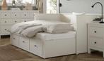 1/2 persoons bed, Huis en Inrichting, Slaapkamer | Bedden, Ophalen, Gebruikt, Eenpersoons, Wit