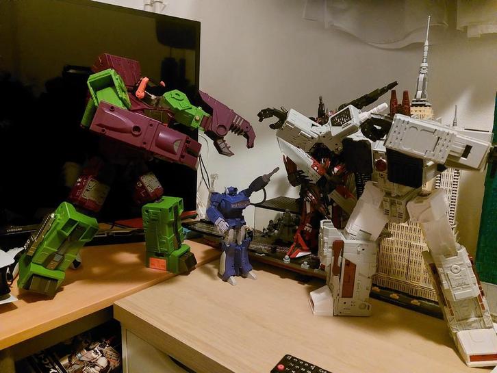 1x scorponok titan class transformers, Verzamelen, Transformers, Zo goed als nieuw, G1, Autobots, Ophalen of Verzenden