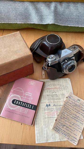 Contaflex compur zeiss ikon Tessar 1:28 beschikbaar voor biedingen