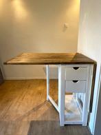 Rivièra Maison inklapbare tafel – stijlvol, praktisch & ruim, Huis en Inrichting, Tafels | Eettafels, Ophalen, Gebruikt, 100 tot 150 cm