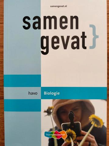 Havo samengevat biologie NIEUW  beschikbaar voor biedingen