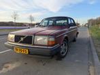 Volvo 240 GL 1988 Rood, Auto's, Volvo, Zwart, 4 cilinders, 1264 kg, 632 kg