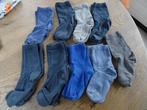 Set van 9 paar sokken 31-34 in blauwtinten., Gebruikt, Jongen of Meisje, Ophalen of Verzenden, LOOS