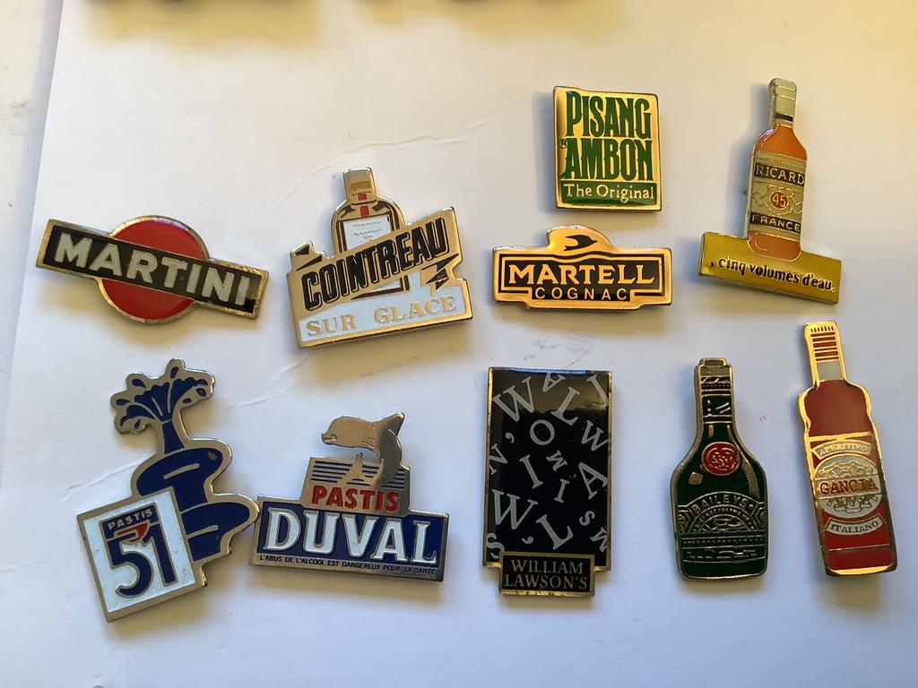 10 pins sterke drank, Ophalen of Verzenden, Zo goed als nieuw