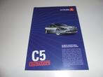 leaflet Citroen C5 Caractère  2006, Ophalen of Verzenden, Nieuw, Overige merken