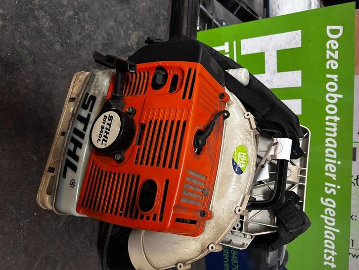 Stihl rugblazer ingeruild start en loopt gewoon, Tuin en Terras, Bladblazers, Gebruikt, Benzine, Ophalen