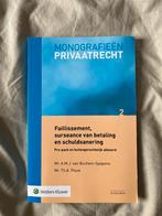 Faillissement, surseance van betaling en schuldsanering, Ophalen of Verzenden, Zo goed als nieuw, A.M.J. van Buchem-Spapens