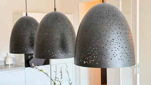 “HELDR! Hanglamp Como 3L Charcoal – industrieel design, Huis en Inrichting, Lampen | Hanglampen, Gebruikt, 50 tot 75 cm, Metaal