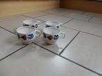 boerenbont 4 kopjes van BOCH, Huis en Inrichting, Keuken | Servies, Gebruikt, Ophalen of Verzenden, Kop(pen) en/of Schotel(s)