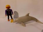 Playmobil set 3649 dolfijn en trainer, Ophalen of Verzenden, Gebruikt, Complete set