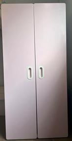 Roze Kinderkledingkast - 127x60x50 cm, Huis en Inrichting, Kasten | Kledingkasten, Kunststof, 100 tot 150 cm, Zo goed als nieuw
