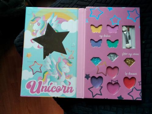 Eenhoorn Make up doosje, lampje  glitter boek knuffeldeken, Kinderen en Baby's, Kinderspulletjes, Zo goed als nieuw, Ophalen of Verzenden