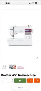 Brother A50 Naaimachine + Tas - Nieuw!, Hobby en Vrije tijd, Naaimachines en Toebehoren, Verzenden, Nieuw, Naaimachine, Brother