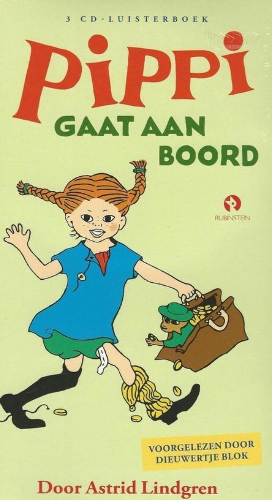 Luisterboek: Pippi gaat aan boord van Astrid Lindgren, Boeken, Luisterboeken, Cd, Kind, Ophalen of Verzenden