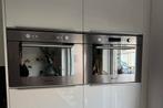 Bauknecht combi magnetron oven, Witgoed en Apparatuur, Ovens, Hete lucht, 45 tot 60 cm, Zo goed als nieuw, Inbouw