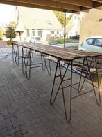 Metsel schragen met steigerplanken, Doe-het-zelf en Verbouw, Steigers, Ophalen, Gebruikt, Overige typen, Minder dan 2 meter