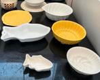 Puddingvormen/Schalen - Diverse modellen vintage, Ophalen, Gebruikt, Keramiek, Schaal of Schalen