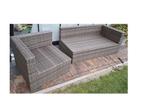 Loungeset, Tuin en Terras, Tuinsets en Loungesets, Ophalen, 5 zitplaatsen, Kunststof, Gebruikt