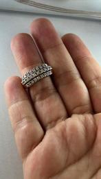 Goud ring, Sieraden, Tassen en Uiterlijk, Ringen, 18 tot 19, Nieuw, Ophalen of Verzenden, Met edelsteen