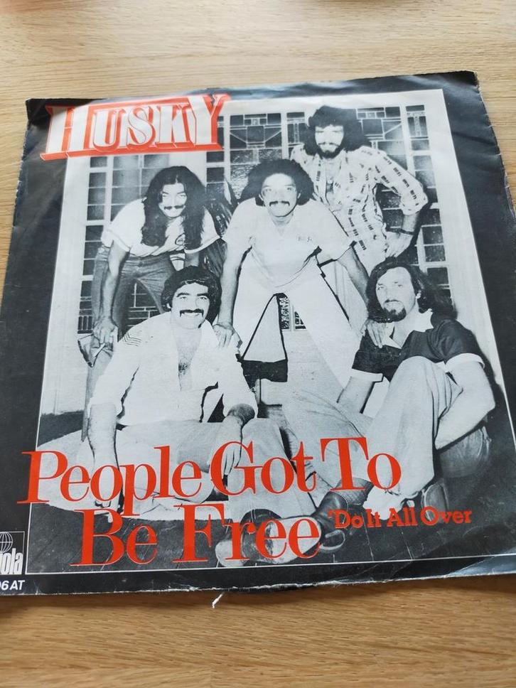 Husky , people got to be free, Cd's en Dvd's, Vinyl Singles, Zo goed als nieuw, Pop, Ophalen of Verzenden