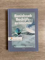 Basisboek Bedrijfseconomie - 11e druk, Ophalen of Verzenden, Zo goed als nieuw, Economie en Marketing