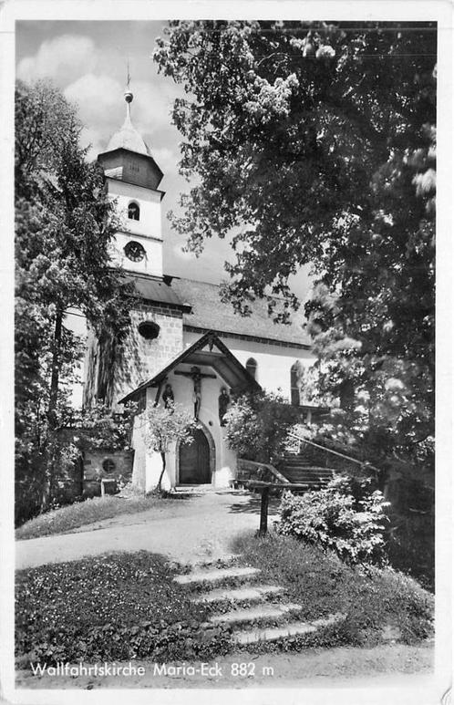 (381-277-041) Wallfahrtskirche Maria Eck, Verzamelen, Ansichtkaarten | Buitenland, Duitsland, Voor 1920, Verzenden