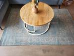 Mooi vloerkleed 133x200 cm cool vintage, Ophalen, Gebruikt, 100 tot 150 cm, Blauw