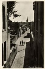 Doorkijk. Zandvoort - 1951 gelopen, Ophalen of Verzenden, 1940 tot 1960, Gelopen, Noord-Holland