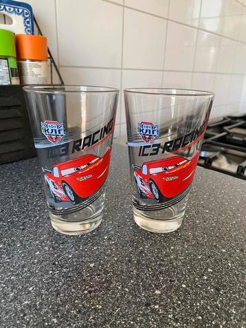 Longdrink glas auto cars 2x beschikbaar voor biedingen