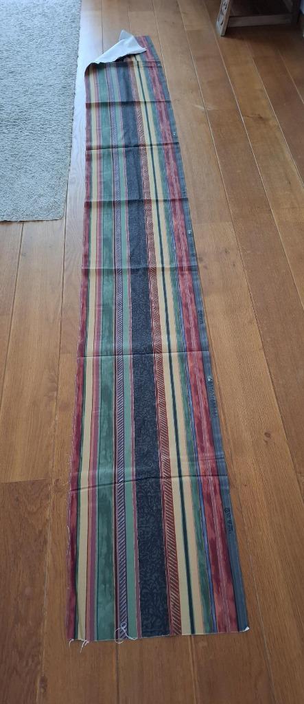 Lappen stof meerkleurig gestreept, Hobby en Vrije tijd, Stoffen en Lappen, Nieuw, Katoen, 30 tot 120 cm, 200 cm of meer, Overige kleuren