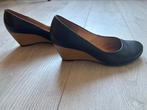 Gabor zwart leren damesschoenen met sleehak maat 6, Kleding | Dames, Schoenen met lage hakken, Zwart, Gabor, Ophalen of Verzenden
