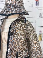 Bonpoint leopard regenjas met hoedje maat 4, Customercare@bonpoint.com, Bonpoint, Bonpoint EU, Zo goed als nieuw