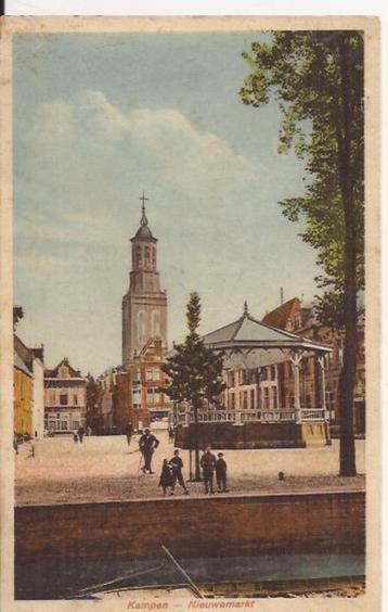 Kampen Nieuwemarkt  ca. 1920 Uitg. Roukes & Erhart beschikbaar voor biedingen