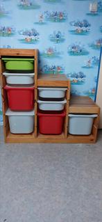 Ikea Trofas speelgoedkast, Huis en Inrichting, Kasten | Overige, Ophalen, Gebruikt