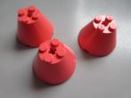 nr. 7628, 3 grote cones, kegels., Kinderen en Baby's, Speelgoed | Duplo en Lego, Ophalen, Zo goed als nieuw, Complete set, Lego