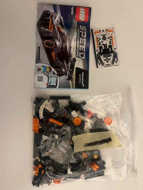 Lego Speed Champions 75892 met nieuw stikkervel, Kinderen en Baby's, Speelgoed | Duplo en Lego, Zo goed als nieuw, Lego, Complete set